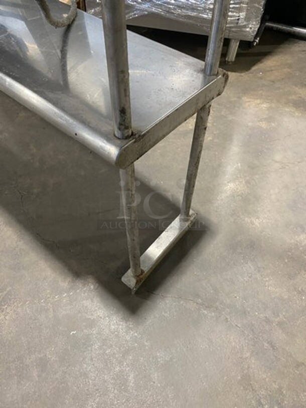 Solid Stainless Steel Double Overhead Shelf! - Image 8 of 8