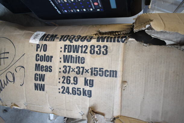 BRAND NEW SCRATCH AND DENT! PayLessHere MEM-10Q303-White Memory Foam Mattress Cooling Gel Bamboo Charcoal Infused Mattress 8 inch Mattress  - Image 2 of 4