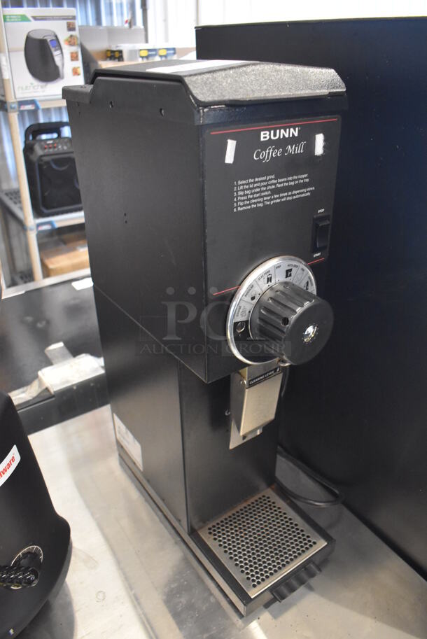 2019 Bunn G3 HD Metal Commercial Countertop Coffee Bean Grinder. 120 Volts, 1 Phase. 7.5x16x27. Tested and Working! - Image 2 of 6