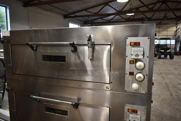 3 Stainless Steel Commercial Electric Powered Bakery Oven on Commercial Casters. 240 Volts, 1 Phase. 3 Times Your Bid! - Image 3 of 12