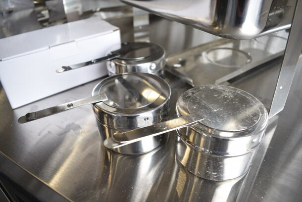 2 BRAND NEW SCRATCH AND DENT! Stainless Steel Commercial Countertop Roll Top Chafer. 2 Times Your Bid! - Image 5 of 6