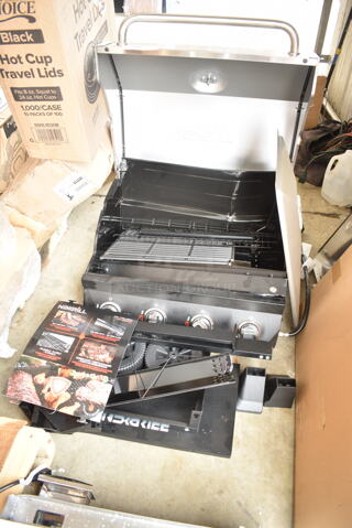 BRAND NEW SCRATCH AND DENT! Nexgrill 720-0925PG Outdoor Portable Grill. See Pictures for State of Disassembly. 