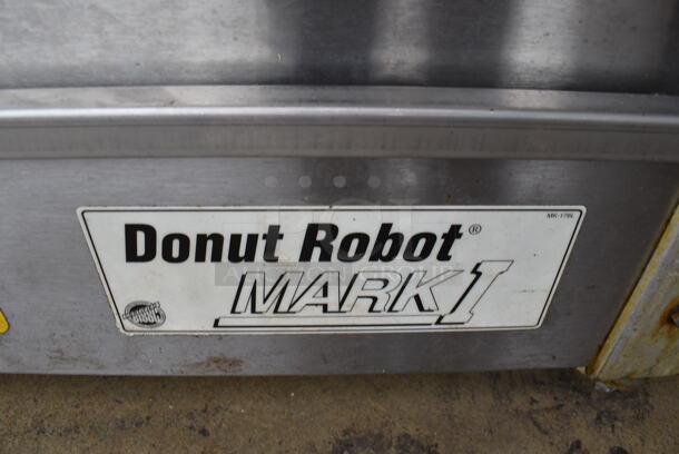 Belshaw MKI-GP Mark I Stainless Steel Commercial Countertop Donut Robot w/ Hopper. Missing Arm. 120 Volts, 1 Phase. 34x15x12 - Image 4 of 11