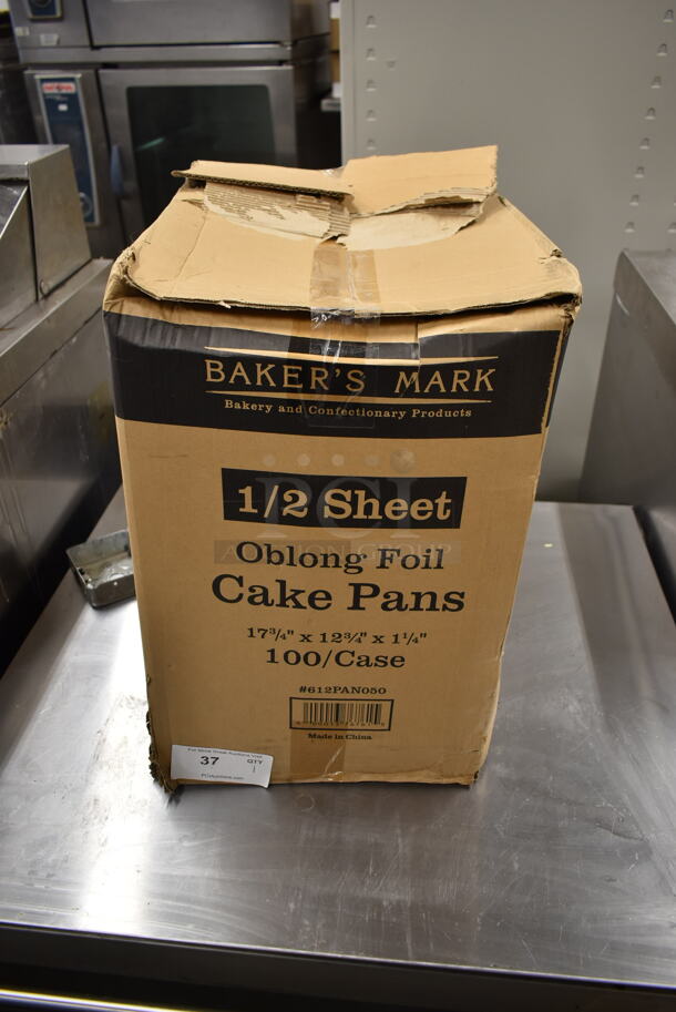 ALL ONE MONEY! Box of 1/2 Sheet Oblong Foil Cake Pans