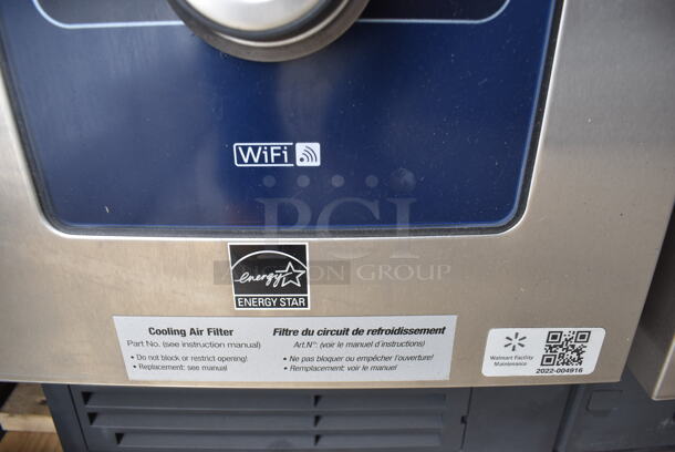 BRAND NEW SCRATCH AND DENT! 2021 Rational LM100CE.AXXXX iCombi Pro ENERGY STAR Stainless Steel Commercial Countertop Electric Powered Combi Convection Oven. Missing Side Panel. 440/480 Volts, 3 Phase. 42.5x38.5x30. Tested and Working! - Image 7 of 12