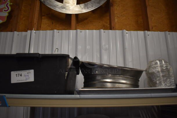 ALL ONE MONEY! Tier Lot of Various Items Including Metal Bins - Image 5 of 5