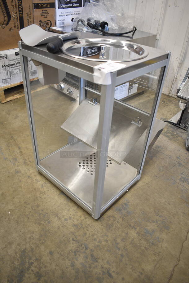 BRAND NEW SCRATCH AND DENT! Carnival King 382NCM160 10 lb. Nacho Chip, Popcorn, Peanut Warmer / Merchandiser. 120 Volts, 1 Phase. Tested and Working! - Image 3 of 8