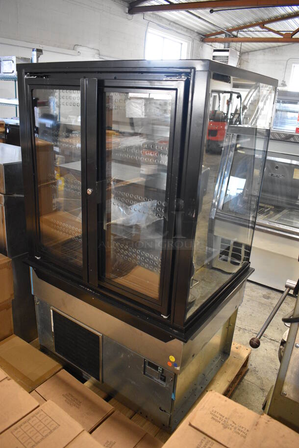 BRAND NEW! Structural Concepts Metal Commercial Open Grab N Go Drop In Merchandiser. 38x30x59. Tested and Working! - Image 6 of 8