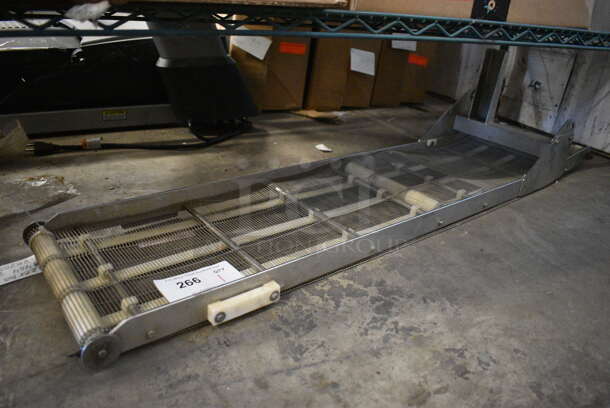 Bizerba A404 Metal Conveyor Belt for Slicer Stacker. 11x47x7