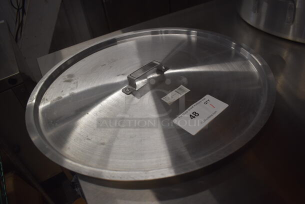 BRAND NEW! Winco ALPC-100 Metal Round Lid for Stock Pot. 21.5x21.5x2 - Image 2 of 3