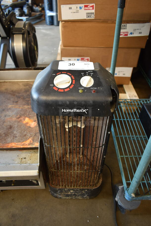 HomeBasix Metal Heater. 115 Volts, 1 Phase.