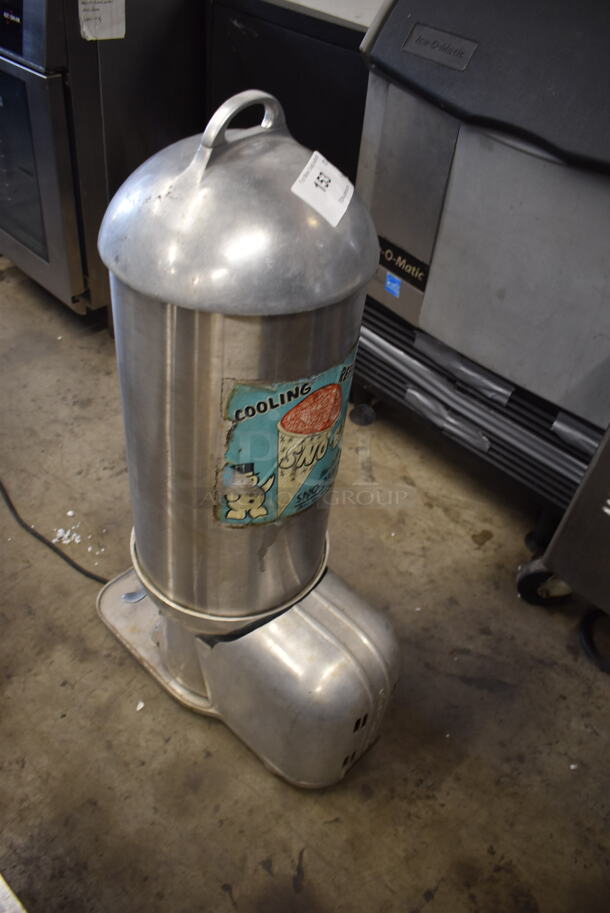 Sno-Master A-2430 Commercial Stainless Steel Electric Countertop Snow Cone Maker. 115V. Tested and Working! - Image 3 of 5