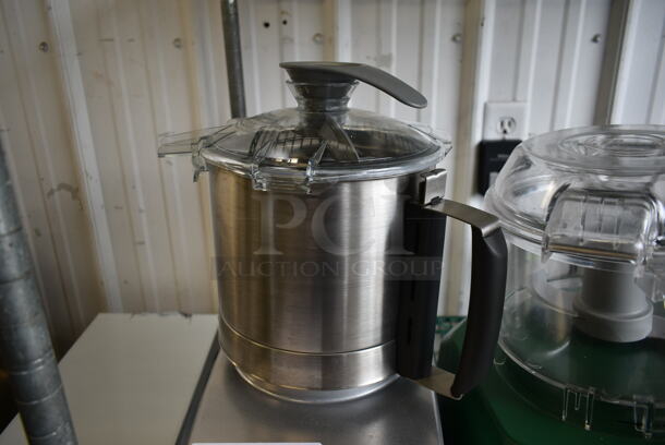 BRAND NEW SCRATCH AND DENT! Robot Coupe Blixer 4 Series A Stainless Steel Commercial Countertop Food Processor w/ Bowl, Lid and S Blade. 120 Volts, 1 Phase. Tested and Working! - Image 4 of 9