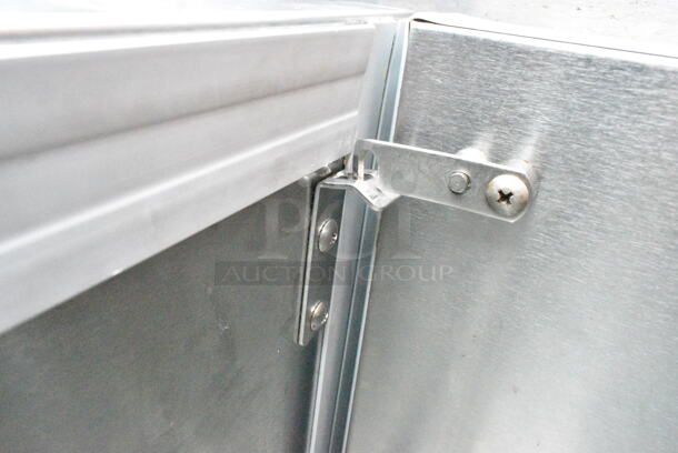 Beverage Air SM49N Stainless Steel Commercial Milk Cooler on Commercial Casters. 115 Volts, 1 Phase.  - Image 6 of 7