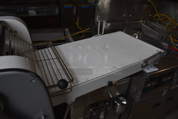 Kohler Model U-SF500 1850 Metal Commercial Floor Style Reversible Dough Sheeter. 220 Volts, 3 Phase. 30x29x67 - Image 12 of 12