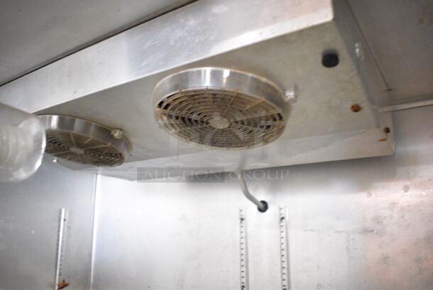 Continental 2R Stainless Steel Commercial 2 Door Reach In Cooler on Commercial Casters. 115 Volts, 1 Phase. Tested and Working! - Image 5 of 6