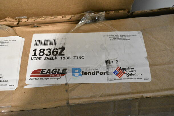 2 BRAND NEW IN BOX! Items Including Eagle WM1836 Wall Mat / Eagle 1836Z Wire Shelf and Hatco GR-60 Heated Warming Strip. 2 Times Your Bid!  - Image 4 of 9