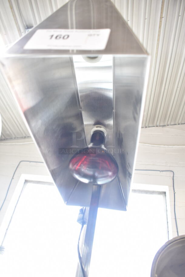 Vollrath OHC-500 Metal Commercial Countertop Warming Lamp. 120 Volts, 1 Phase. Tested and Working!  - Image 2 of 3