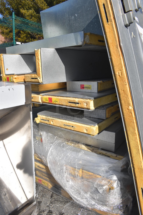 LIKE NEW! Kolpak Combo Walk In Box w/ 2 Compressor / Condensers; Kolpak PC069T3 and PF094T3. Unit Was Only Used for 2 Months. 208-230 Volts, 1 Phase.  - Image 7 of 8