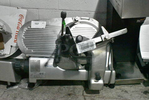 Hobart 2812 Stainless Steel Commercial Countertop Meat Slicer. 120 Volts 1 Phase. Tested and Working!