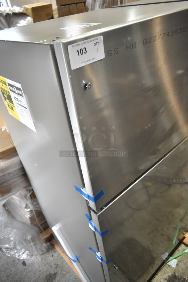 BRAND NEW SCRATCH AND DENT! 2023 Whirlpool WRT311FZDM02 Stainless Steel Cooler Freezer Combo. 115 Volts, 1 Phase. Tested and Powers On But Does Not Get Cold - Image 4 of 8