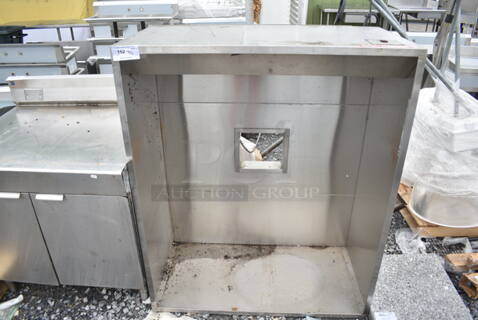 CaptiveAire 5424 VHB Stainless Steel Steam Hood. 