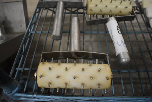 5 Metal and Poly Dough Dockers. 8x5.5x2. 5 Times Your Bid! - Image 4 of 4