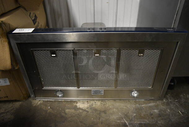 BRAND NEW SCRATCH AND DENT! Broan Best Stainless Steel Hood. Appears To Be Model K7788. 36x32x20