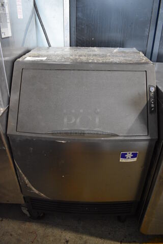 2018 Manitowoc Model UYF0240W-161B Stainless Steel Commercial Self Contained Ice Machine. 115 Volts, 1 Phase. 26x28x39
