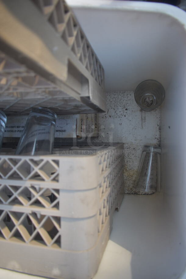 ALL ONE MONEY! Lot of Dish Caddies, White Container On Commercial Casters, Shot Glasses AND MORE!  - Image 3 of 6