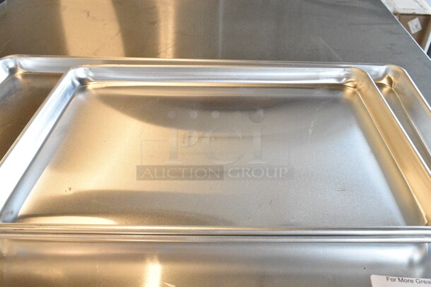 4 Various Metal Items; Full Size Baking Pan, 2 Half Size Baking Pan and Drop In Bin. 4 Times Your Bid!  - Image 5 of 8