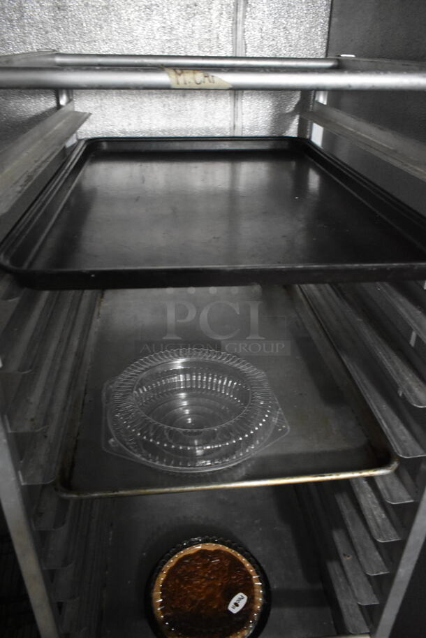 Metal Commercial Pan Transport Rack on Commercial Casters. (kitchen) - Image 4 of 4