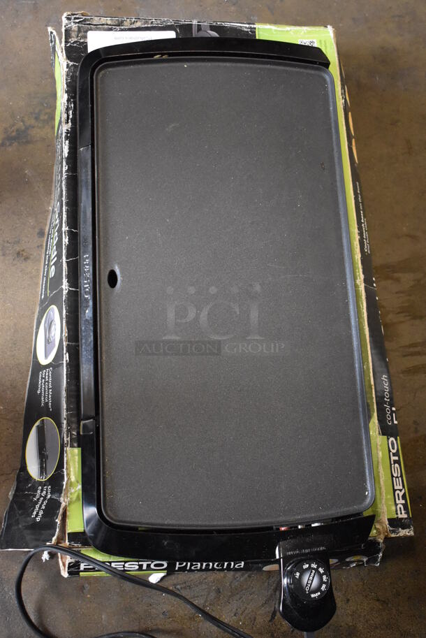 IN ORIGINAL BOX! Presto Metal Countertop Electric Griddle. 120 Volts, 1 Phase. 23x11.5x2.5 - Image 4 of 4