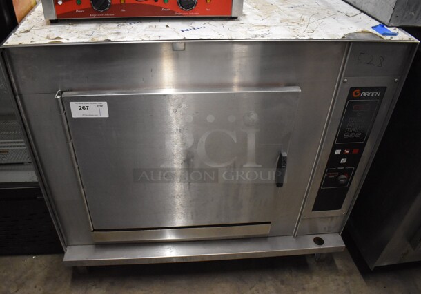 Groen Stainless Steel Commercial Natural Gas Powered Steam Cabinet. 44x43x51 - Image 1 of 5