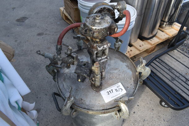 Metal Tank. - Image 2 of 4