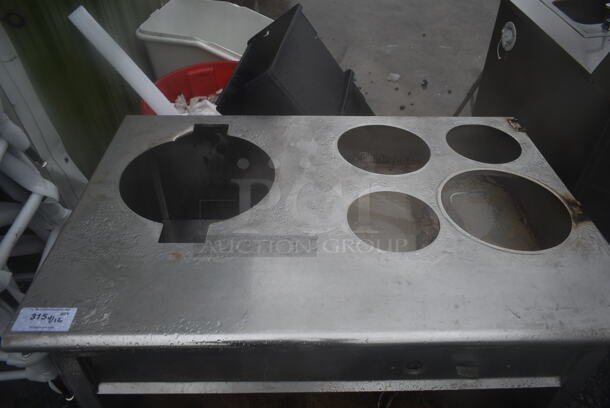 Century Kitchen CSC Stainless Steel Commercial Gas Powered Steam Table w/ Metal Under Shelf.  - Image 2 of 4