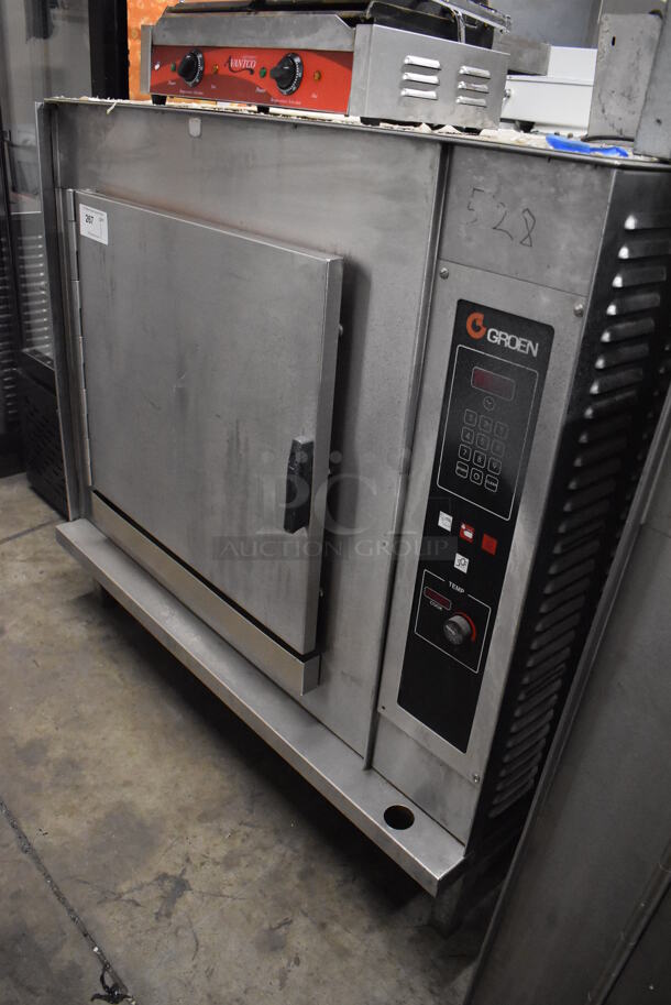 Groen Stainless Steel Commercial Natural Gas Powered Steam Cabinet. 44x43x51 - Image 4 of 5
