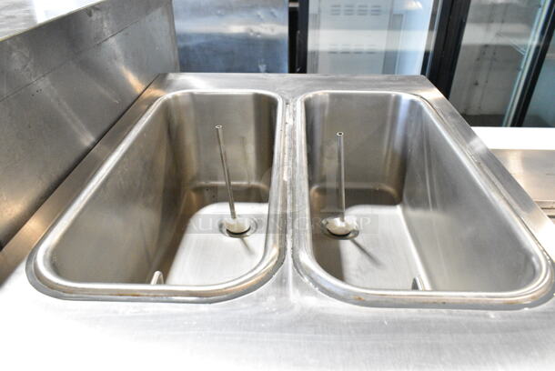 Stoelting F231-109I2YGAD1 Stainless Steel Commercial Floor Style Water Cooled 2 Flavor w/ Twist Soft Serve Ice Cream Machine on Commercial Casters. 208-240 Volts, 3 Phase. - Image 4 of 8