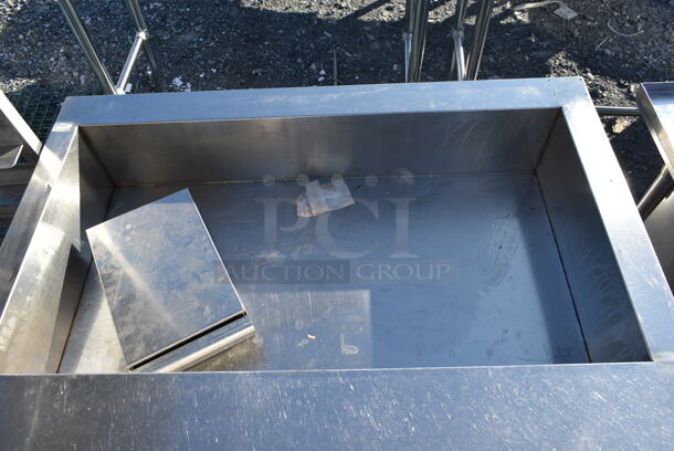 Stainless Steel Commercial Steam Table w/ Under Shelf. - Image 3 of 4