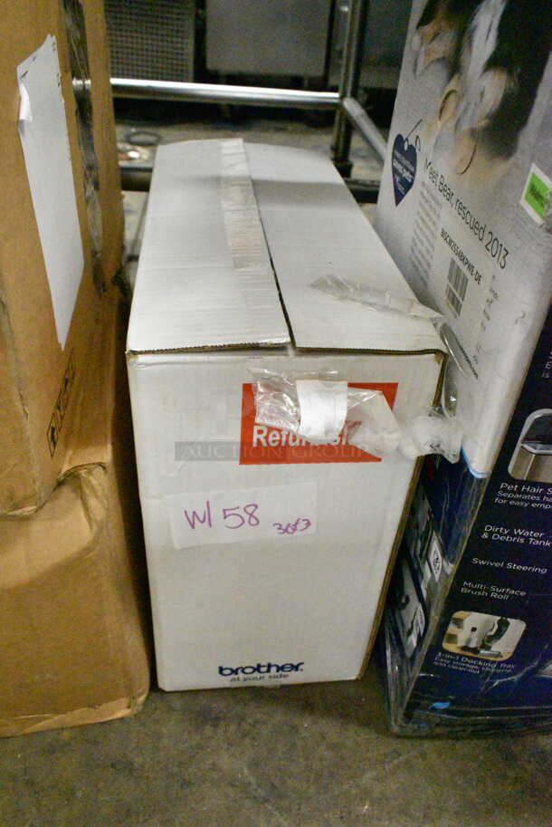 3 Items Including IN ORIGINAL BOX! Bissell Crosswave Cordless Max Vacuum Cleaner and 2 BRAND NEW! Brother RLX3817A Sewing Machine. 3 Times Your Bid!  - Image 8 of 10