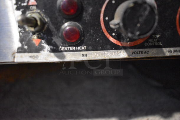 Hatco GPHD-4PD Stainless Steel Commercial Countertop 2 Tier Warming Display Case Merchandiser. 58x28x31 - Image 6 of 7