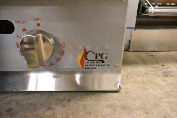 BRAND NEW SCRATCH AND DENT! Cooking Performance Group CPG 351GTCPG36NL Stainless Steel 36" Gas Countertop Griddle with Flame Failure Protection and Thermostatic Controls. 90,000 BTU. - Image 3 of 7