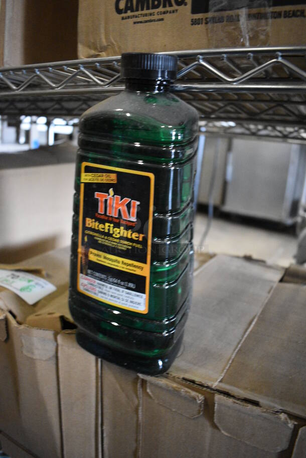 ALL ONE MONEY! Lot of 22 BRAND NEW IN BOX! Bottles of Tiki BiteFighter Citronella and Cedar Torch Fuel. 4x4x11 - Image 2 of 5