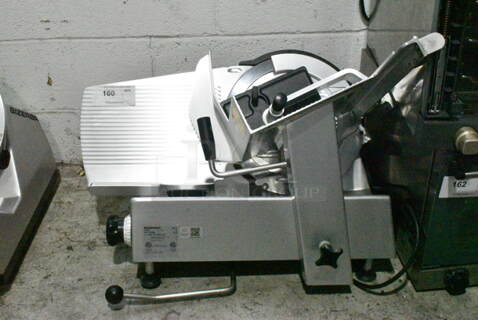 Bizerba GSP H Stainless Steel Commercial Countertop Meat Slicer. 120 Volts 1 Phase. Tested and Working!