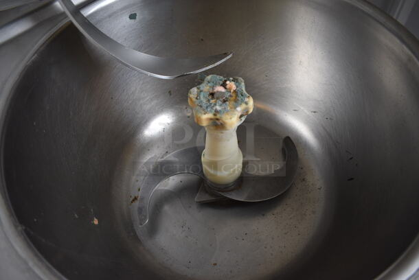 Hobart Model HCM 450 Stainless Steel Commercial Floor Style Horizontal Cutter Mixer w/ S Blade. 200 Volts, 3 Phase. 35x23x44 - Image 7 of 9
