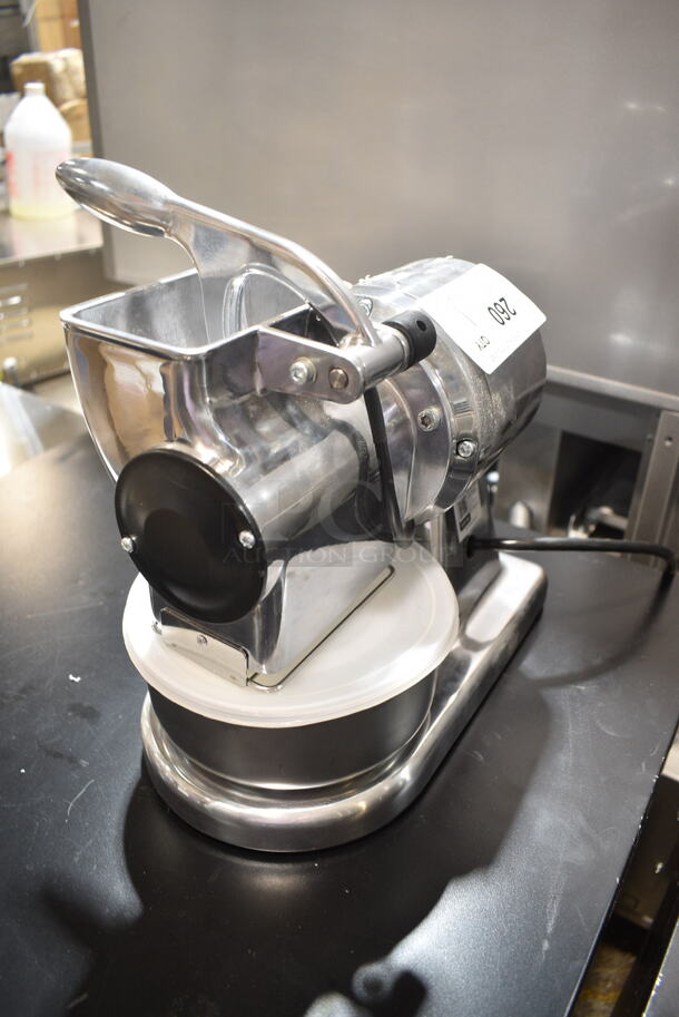 Estella 348CG12 Stainless Steel Commercial Countertop Cheese Grater. 120 Volts, 1 Phase. Tested and Working! - Image 4 of 8