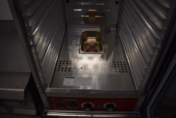 LIKE NEW! Avantco 177HPI1836 Stainless Steel Commercial Heated Holding Cabinet on Commercial Casters. 120 Volts, 1 Phase. 21x32x67. Tested and Working! - Image 5 of 7