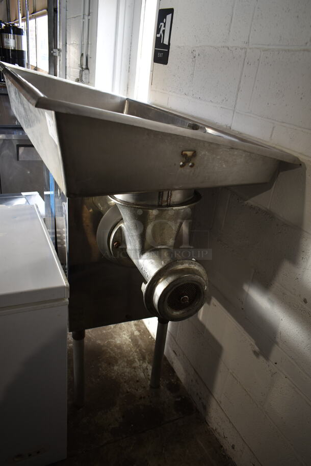 Biro 5 42 48 52 Stainless Steel Commercial Floor Style Meat Grinder. 200-240 Volts, 3 Phase. - Image 2 of 10