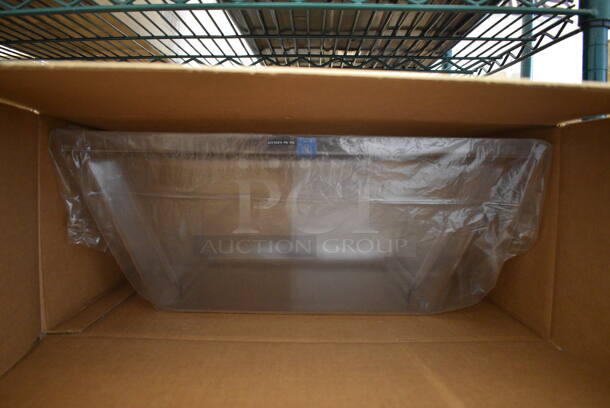 BRAND NEW IN BOX! Star Clear Poly Dome Cover for Hot Dog Roller. 21.5x19x9
