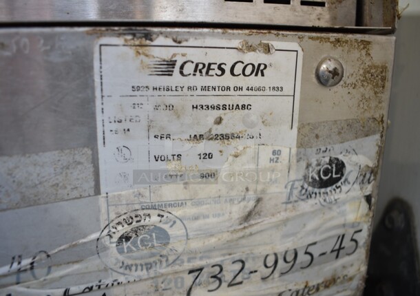 Cres Cor H339SSUA8C Metal Commercial Heated Holding Cabinet on Commercial Casters. 120 Volts, 1 Phase. Tested and Does Not Power On - Image 6 of 6